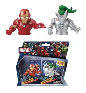 Marvel Avengers Iron Man & Whiplash Finger Fighters Superhelden Brandneu - Bild 1 von 2