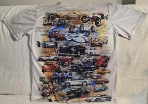 RACING CAR CARS MOTORSPORTS PORSCHE MUSTANG CORVETTE T-SHIRT SHIRT - Picture 1 of 6