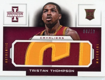 Tristan Thompson 2012-13 Panini Innovation Rookie Jumbo Jerseys Gold /10 #23 RC - Image 1 of 2