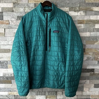 Patagonia Full Zip Puffer Jacket Primaloft Size Men’s Medium Outerwear Blue - Image 1 of 4