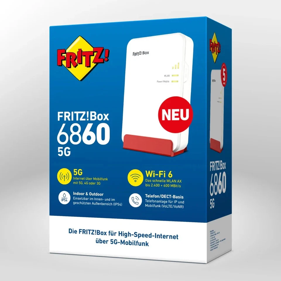 AVM FRITZ Box 6860 5G 20003048 (4023125030482)