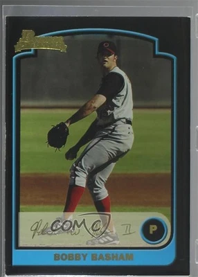 2003 Bowman Metallic Gold /230 Bobby Basham #179 Rookie RC - Image 1 of 2