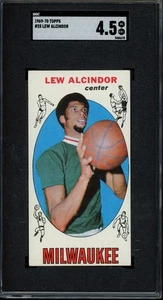 1969 Topps #25 Lew Alcindor Rookie SGC 4.5 (Kareem Abdul-Jabbar) Basketball Card - Picture 1 of 2