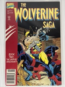 Wolverine Saga #2 Vol. 1 The Animal Unleashed Terry Austin Marvel Comics 1989 NM - Picture 1 of 10