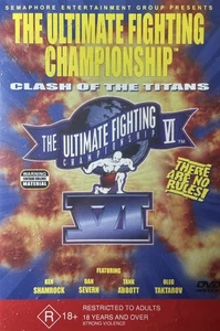 DVD NEW: Ultimate Fighting Championship (Vol 6) - 1996 UFC Clash Of The Titans - Picture 1 of 2