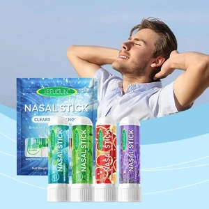 1set Nasal Inhaler Stick 4 Piece Cooling Breathing Relaxing Nasal Stick 丨UK - Picture 1 of 21