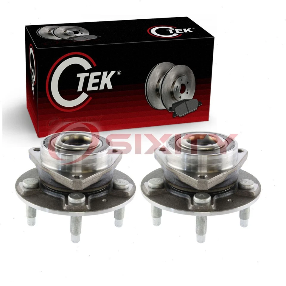 2 pc Centric Rear Wheel Bearing Hub Assembly for 2016 Chevrolet Malibu te - Image 1 of 4