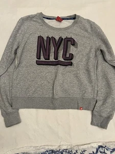 New Balance NYC Marathon 2019 Sweatshirt Damen Small grau Crewneck NYC Run  - Bild 1 von 8