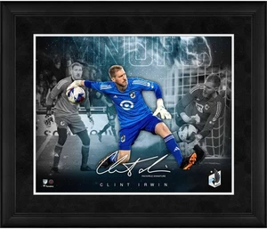 Irwin, Clint Minnesota United FC gerahmte 16x20 Stars of Game Collage - Faksimile - Bild 1 von 1