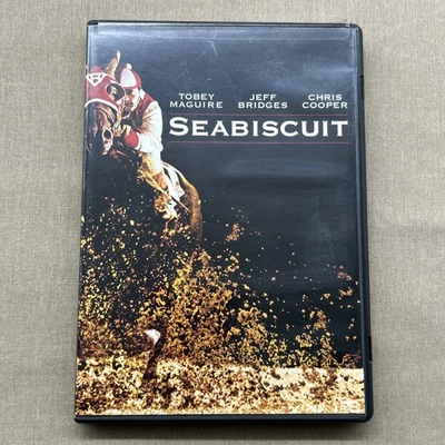 Seabiscuit (DVD 2003) True Story Tobey Maguire Jeff Bridges Elizabeth Banks + - Image 1 of 4
