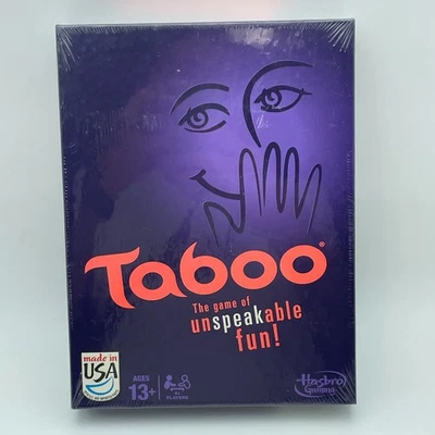 HASBRO Tabú Fiesta Juego Indescriptible Divertido Nuevo Precintado Edades 13 Plus Hecho en EE. UU. Foto 1 de 3