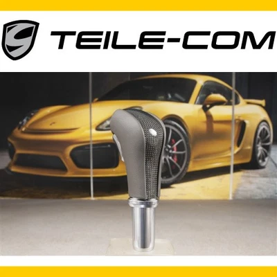 Porsche Cayenne E2/958.2 botón de cambio carbono + cuero gris ágata 95842606940PL1 Foto 1 de 2