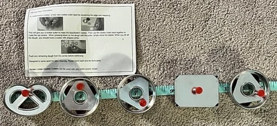 KAISER Original Linzer Cookie Cutter Backform Unique Cookie Plunger - Set of 5 - Image 1 of 4