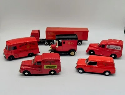Royal Mail Vans Cars Truck Bundle Lledo Corgi Vanguards X 6 Diecast / Plastic - Image 1 of 4