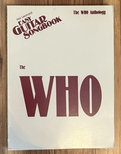 The Who Anthology/ Easy Guitar Songbook - Picture 1 of 2