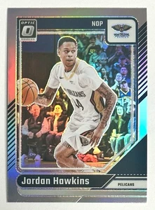 2024-25 Optic Jordan Hawkins Silver Holo Prizm Refractor SP 68 NOLA Pelicans NBA - Imagen 1 de 12