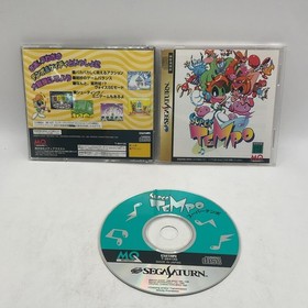 Super Tempo Sega Saturn software platform Video Game Hobby 1998 Media Quest