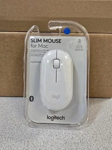 Logitech Bluetooth Optical Slim Mouse for MAC Light and Portable - White - Picture 1 of 1