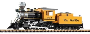 Piko G Scale 38237 D&RGW Mogul 223 Steam Locomotive w/ Sound and Smoke - Picture 1 of 1