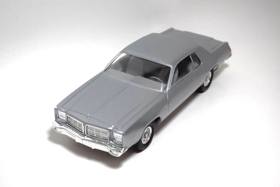 MPC 1/24 Scale Metallic Silver Cloud 1977 Dodge Monaco Promo Plastic Car - Image 1 of 1
