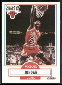 1990-91 Fleer Michael Jordan Chicago Bulls #26 - Picture 1 of 2