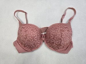 Victorias Secret Body von Victoria Spitze Perfect Shape BH 38B rosa gepolstert Push Up - Bild 1 von 5