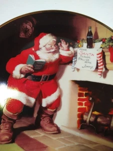 Coca Cola 1993 Sammelteller: Weihnachtsmann "Die Pause, die erfrischt"  - Bild 1 von 21