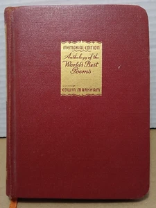Anthology of the Worlds Best Poems Volume I Edwin Markham Memorial Edition 1948 - Picture 1 of 6