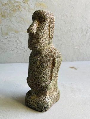 GGL EASTER ISLAND GUARD | Terrarium & Aquarium Decor | Moai Resin Ornament | Statue