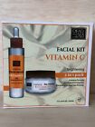 Dead Sea Collection Facial Kit Vitamin C Brightening 2 In 1 Pack