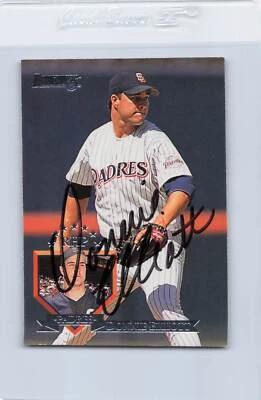 1995 Donruss #104 Donnie Elliott Padres Signed Auto *K3441 - Image 1 of 2