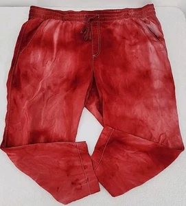 Gap Women’s XXL Easy Pants Drawstring Pockets Procion Ice Tie Dyed Upcycled - Picture 1 of 21