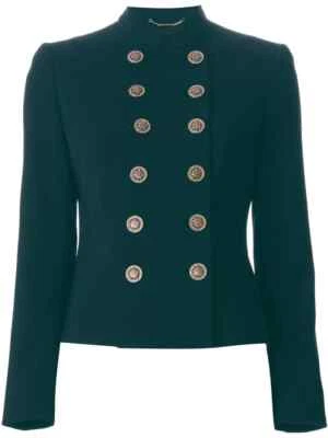 Traje militar Versace 2014 doble botonadura elástico mezcla de lana talla 42 Foto 1 de 4