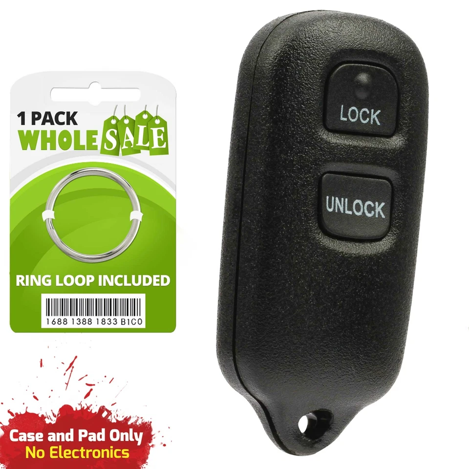 Replacement For 2004 2005 Toyota Rav4 Rav 4 Key Fob Remote Shell Case Foto 1 de 3