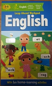 KS1 English Leapahead Home Learning Workpad For Kids Age 3-5 years New - Picture 1 of 5