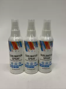 Lotto 3 Spray Sublimazione per Camicie Cotone T Sublimazione Rivestimento Spray 100 ml - Foto 1 di 4