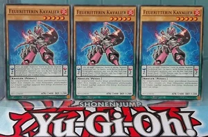 Yugioh Playset - Feueritterin Kavalier - DOCS-DE030 - Dimension of Chaos - DE/NM - Bild 1 von 2