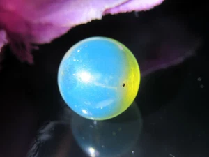 Dominican Blue Amber Bead Natural Authentic Sphere Gemstone 12 mm(1.0g) # AB21 - Picture 1 of 12