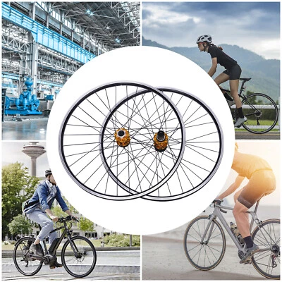 27.5" Mountain Bike Front Rear Wheelset Aluminum Alloy Rim Disc Brake MTB Wheels - Image 1 of 4