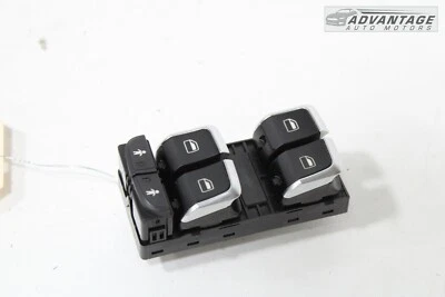 AUDI A7 QUATTRO 2012-2018 4G8 PUERTA DELANTERA IZQUIERDA VENTANA INTERRUPTOR DE CONTROL MAESTRO OEM Foto 1 de 4