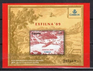 ESPAÑA 2009 EDIFIL 4512** EXFILNA IRÚN PUENTE TENDIDO ENTRE ESPAÑA Y FRANCIA - Imagen 1 de 1
