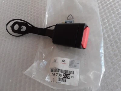 Front Seat Belt Buckle for Peugeot 208 301 Citroen C-Elysee 96730206XT OEM - Image 1 of 4
