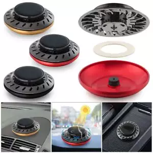 Solar Car Air Freshener Rotating Aroma Diffuser Fragrance Essential Oil Diffuser - Picture 1 of 16