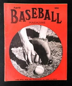 1940 April Baseball Magazine Complete VG/EX+ - Picture 1 of 3