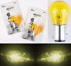 Nokya 1157 Nok5236 21/5W Yellow Two Bulbs Front Turn Signal Light Replace Fit