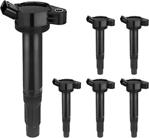 Set of 6, Ignition Coils Pack UF487 Compatible with Toyota Sienna Avalon Camry - Picture 1 of 6