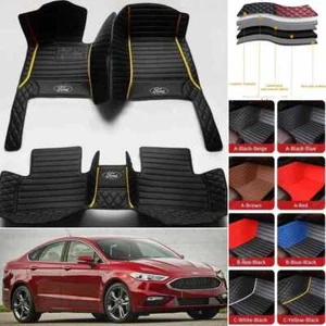 Fit for Ford Fusion 2013-2020 Luxury Custom Car Floor Mats Carpets Waterproof - Picture 1 of 34