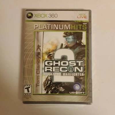 Tom Clancy's Ghost Recon Advanced Warfighter 2 Xbox 360. Video Game. SEALED  - Image 1 of 2