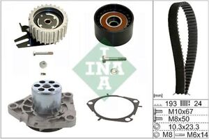 INA Timing Belt Kit & Water Pump for Fiat Doblo D MultiJet 1.6 Feb 2010-Present