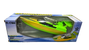 Hydroshock R/C Speedboat Green - NEW - Picture 1 of 6